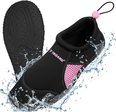 Buty do wody Trizand czarno-różowe – rozmiar 37