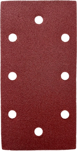 Wycinak ścierny 93 × 185 mm, ziarnistość 60, na rzep, 8 otworów (5 szt.)
