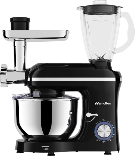 Robot kuchenny MalTec MaltecChef 5000W z blenderem i maszynką do mielenia mięsa