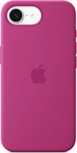 Silikonowe etui do iPhone 16e – intensywnie różowe