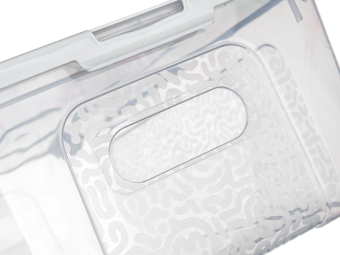 Bezpieczna pokrywka i łatwe przenoszenie