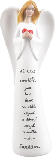 Ceramiczna dekoracja Prawdziwe Anioły – anioł 19 cm