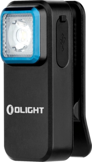 Olight Oclip czarna klipsowa latarka ładowalna