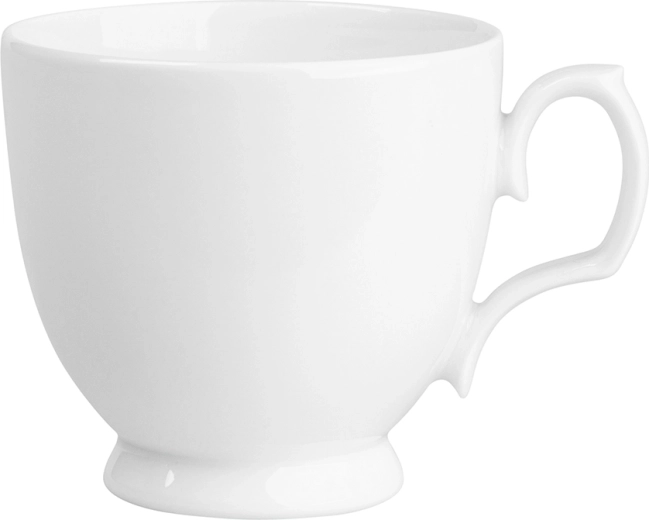 MariaPaula Klasyka biały porcelanowy kubek na cappuccino 350 ml