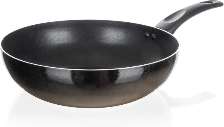Wok 28 cm z nieprzywierającą powłoką CUISINO BLACK