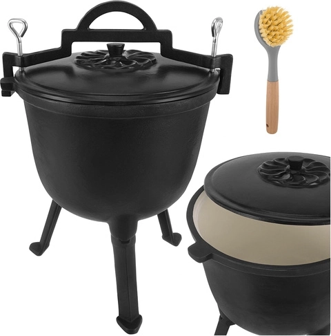 Stabilny trójnóg i pokrywa z uchwytem