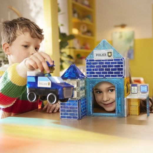 Kompatybilne ze wszystkimi zestawami MAGNA-TILES i bezpieczne materiały