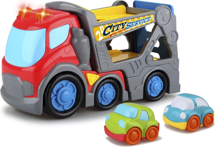 Kiddy laweta z efektami, 31 cm + 2 auta 9 cm