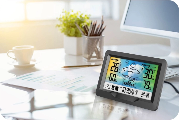 Jasny kolorowy wyświetlacz i łatwy odczyt