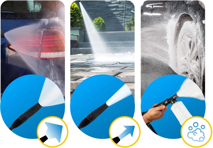 TurboStream™ i dysza regulowana dla maksymalnego efektu