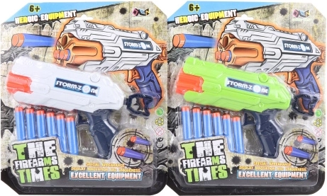 Pistolet na piankowe naboje dla dzieci