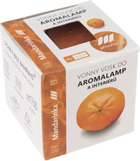 Wosk zapachowy do kominka aromaterapeutycznego mandarynka 8 szt. 30 g