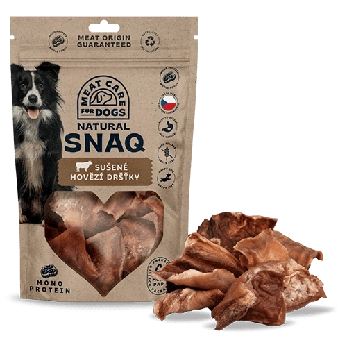 Meat Care Natural Snaq suszone wołowe żwacze 100 g