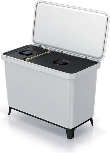 Dwukomorowy kosz do segregacji odpadów Systema 10 + 23 l