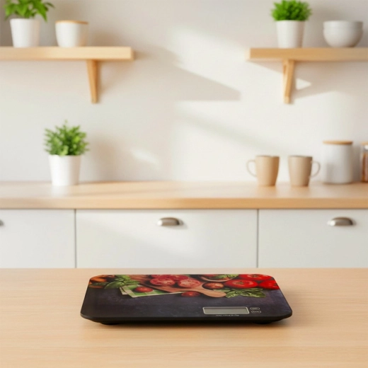 Hartowane szkło z dekoracyjnym motywem