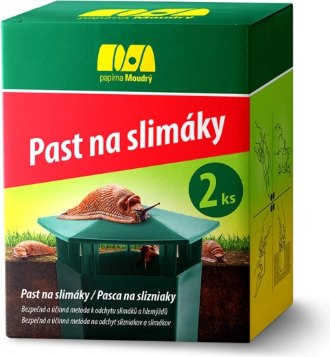 Pułapka na ślimaki z plastiku, 2 szt.