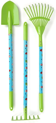 Wytrzymałe metalowe narzędzia w dziecięcym rozmiarze