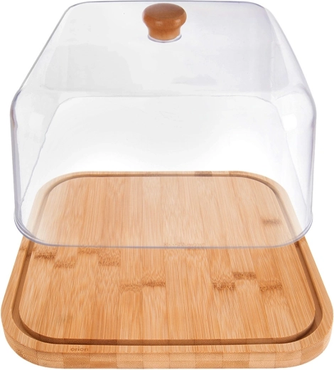 Naturalny bambus z praktycznym rowkiem