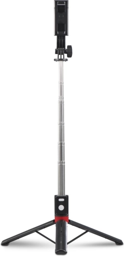 Bluetooth selfie stick z teleskopowym statywem 110 cm