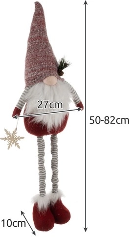 Teleskopowe nogi – wysokość do 82 cm