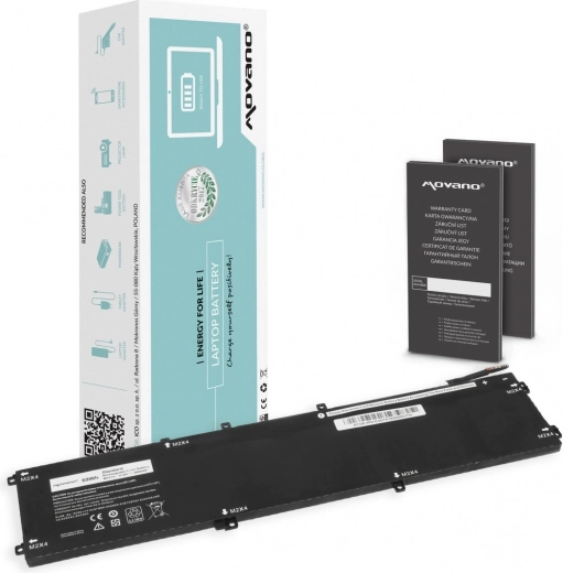 Bateria Movano do Dell XPS 15 9550, 6000 mAh (69 Wh)