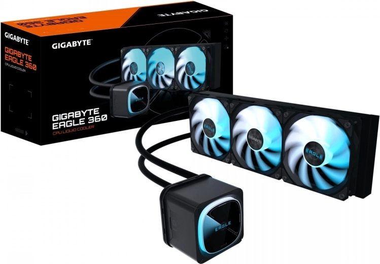 Gigabyte Eagle 360 ICE chłodzenie procesora