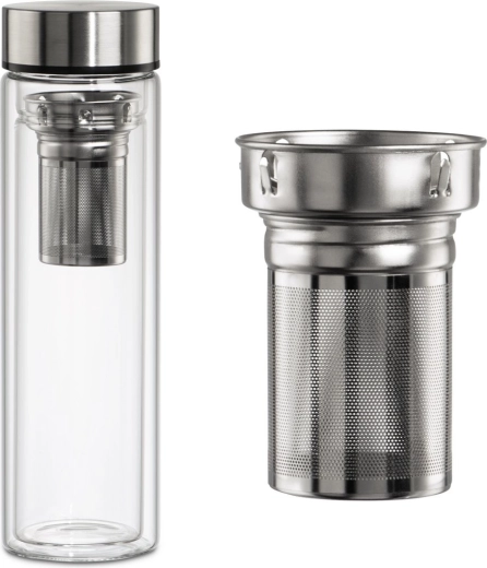 Zintegrowane drobne sitko do herbaty i owoców