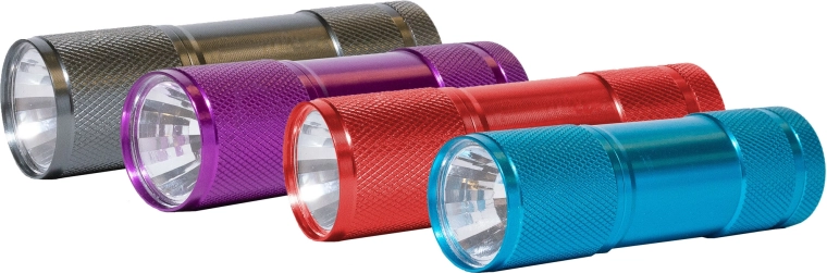 Latarka kieszonkowa ENERGIZER Eveready Metal 3×AAA, mix kolorów