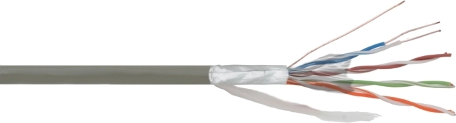 Ekranowany kabel sieciowy FTP Cat.5e CCA 305 m