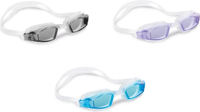 Dziecięce okulary pływackie z ochroną UV i powłoką anti-fog