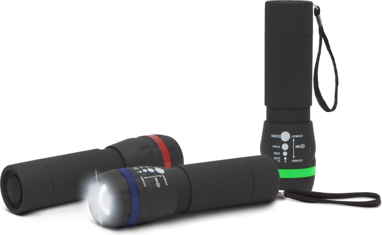 Latarka COB LED z regulacją ogniskowania