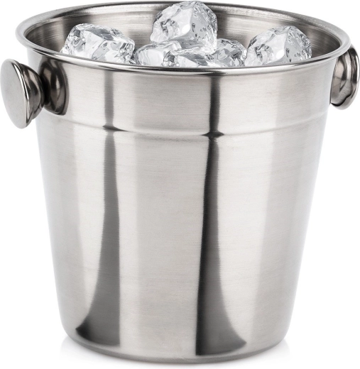 Stalowe wiadro na lód 700 ml