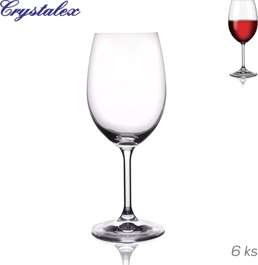 Kieliszki do wina Lara 0,45 l (6 szt.)