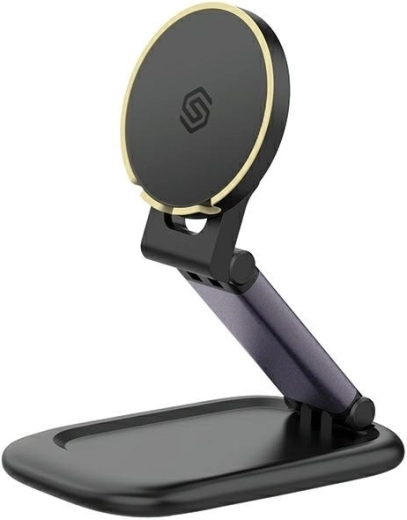 Magnetyczna podstawka i uchwyt do iPhone MagSafe SODI BM310, czarny