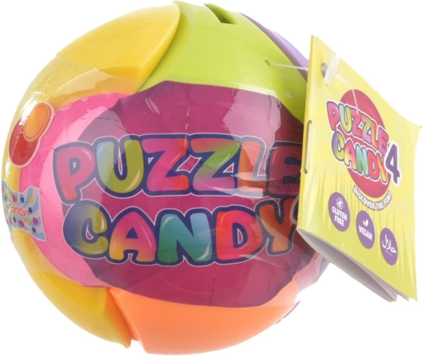 Cukierki w kuli puzzle z zabawką 15 g