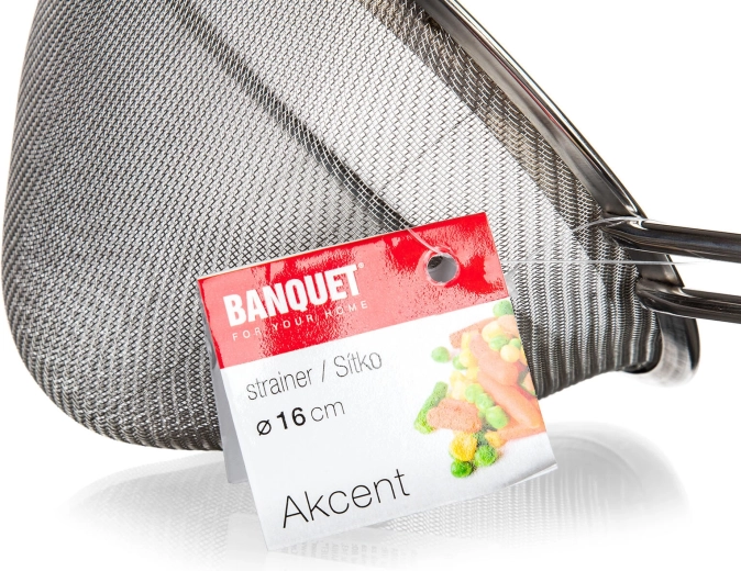 Stożkowy kształt i średnica 16 cm