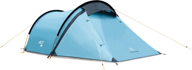 Namiot turystyczny dla 2 osób NILS Camp North Peak niebieski