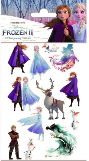 Tymczasowe tatuaże Frozen II dla dzieci