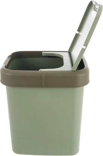 Składane wieko dla wygodnego wrzucania