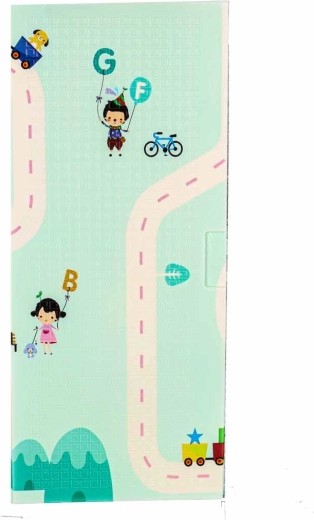 Dwustronny design: pandy i drogi