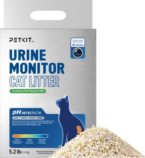 Petkit urine monitor – roślinny żwirek zbrylający ze wskaźnikiem pH - 1 szt.