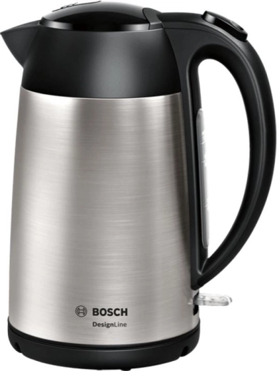 Bosch designline czajnik elektryczny ze stali nierdzewnej