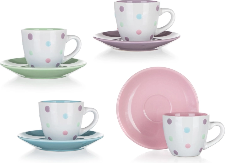 Zabawny kropkowany design