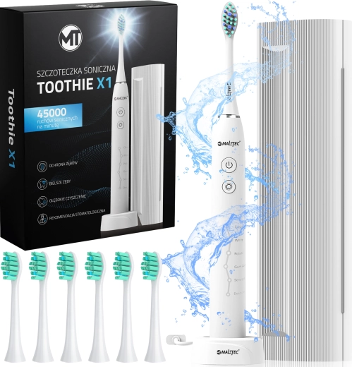 MalTec Toothie X1 WH soniczna szczoteczka do zębów