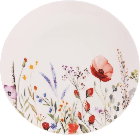 Porcelanowy płytki talerz obiadowy MAK 24 cm