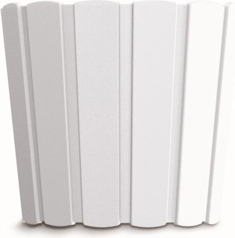 Plastowa doniczka Boardee Basic 28,5 cm biała