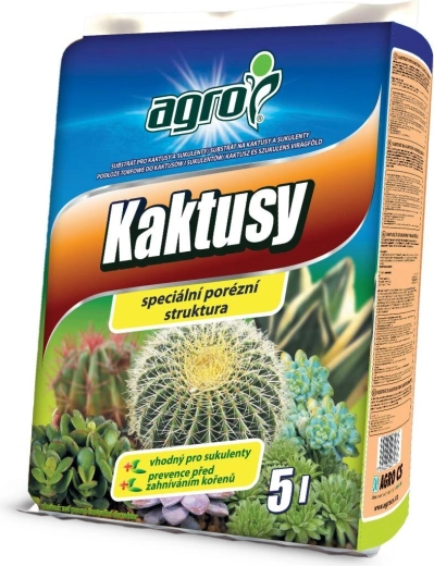 Podłoże do kaktusów i sukulentów 5 l AGRO