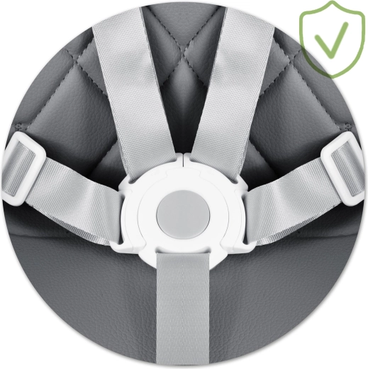 Maksymalne bezpieczeństwo dzięki 5‑punktowym pasom