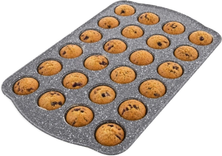 Orion Grande granitowa forma na 24 mini muffinek