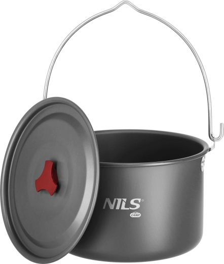 Garnek kempingowy z pokrywką 4 l NILS CAMP